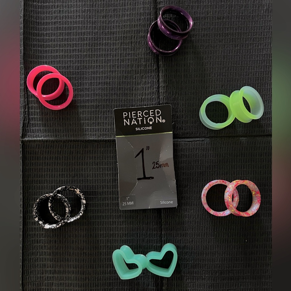 silicone tunnels x5